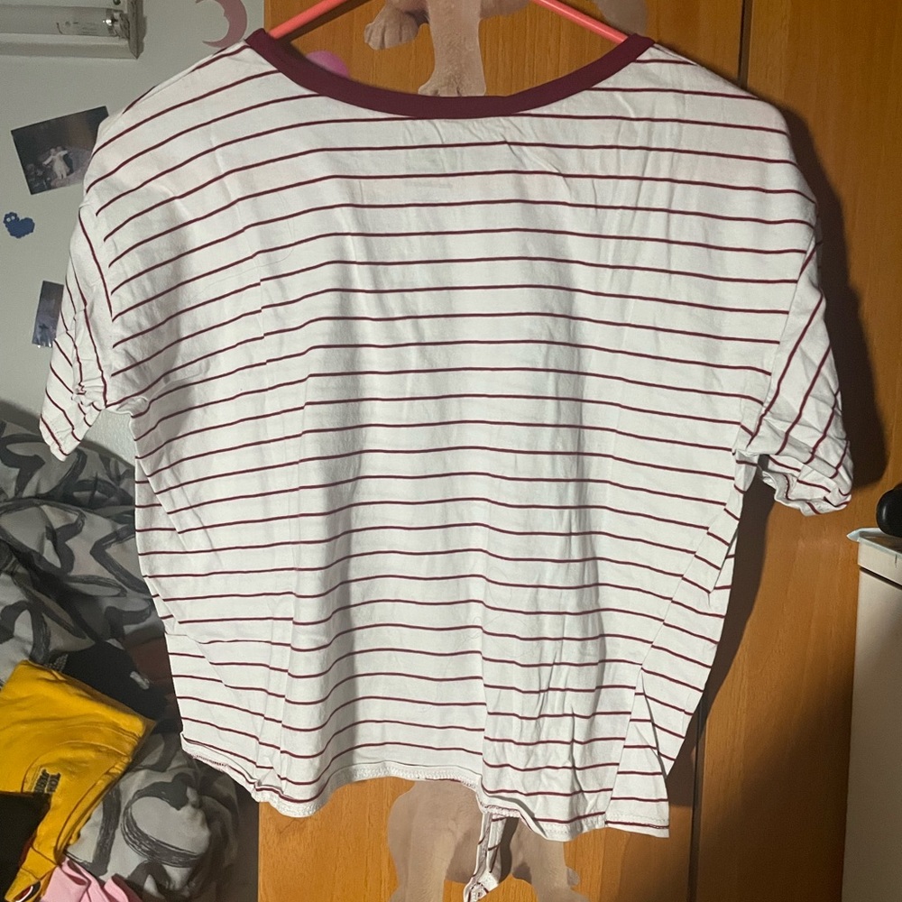 Red Striped shirt - Picture 2 of 2